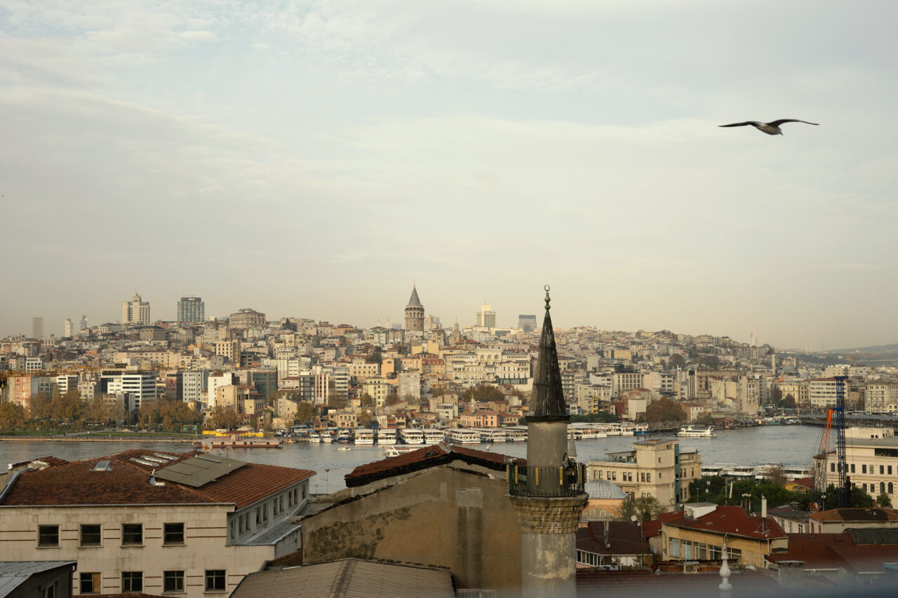 Istanbul Roof Top Bar Aussicht